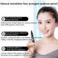 4 Point Eyebrow Pencil Makeup For Women Waterproof Liquid Eyebrow Pen Makeup Long Lasting Cosmetic Microblade Brow Pencil. 