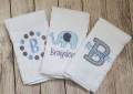 Eminence Baby Face Towel/ Burp Cloth/ Napkin, 3 Piece Set, 30x30 Cm, Soft Absorbent Towels for Newborns. 
