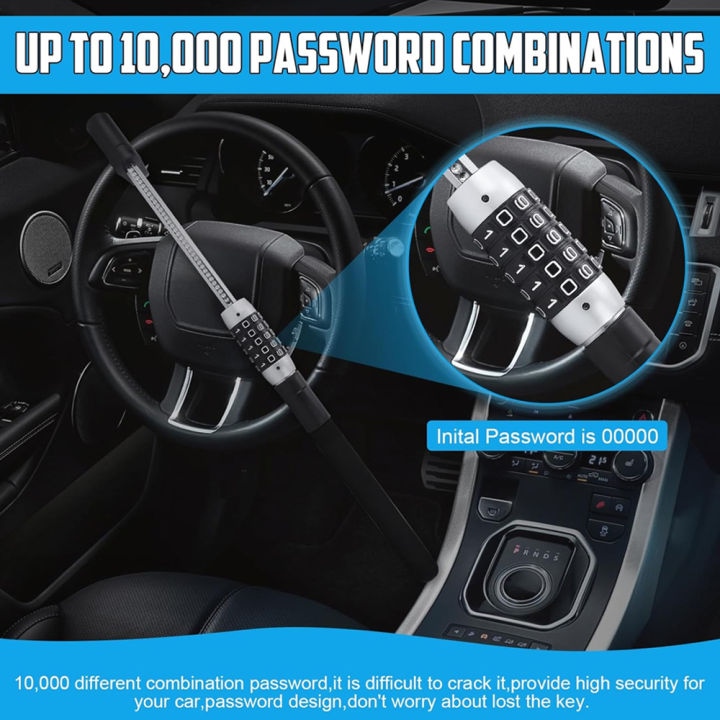 Sogo%20Steering%20Wheel%20Lock%20Anti-Theft%20Device,Keyless%20Password%20High%20Security%20Vehicle%20Locks%20Heavy%20Duty%20Adjustable%20Length%20Steering%20Wheel%20Lock%20for%20Car%20Truck%20Van%20SUV%20-%20Image%202