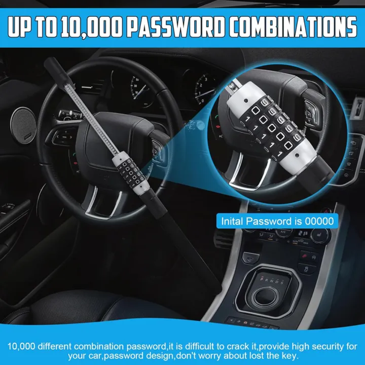 Sogo%20Steering%20Wheel%20Lock%20Anti-Theft%20Device,Keyless%20Password%20High%20Security%20Vehicle%20Locks%20Heavy%20Duty%20Adjustable%20Length%20Steering%20Wheel%20Lock%20for%20Car%20Truck%20Van%20SUV%20-%20Image%202