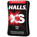 Halls Xs Candy Watermelon Flavored Sugar Free Candy Box 15g Halal Imported candy Pack of 1 More Flavored  Refreshing Cooling Chewy Delicious Candy. 