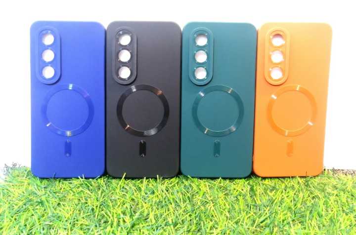 Itel S25 Back Cover Soft Matt Solid Color Liquid Silicon Anti Shock Design Camera Protection Phone Case Itel S25