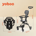 Convertible Baby Stroller with Enhanced Features : Children's peeling stroller 3.9 kg light and flexible, easy to carry out, A Comprehensive Solution for Modern Parents. 