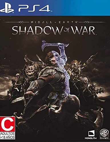 Middle-earth Shadow of War Playstation Ps4 Game