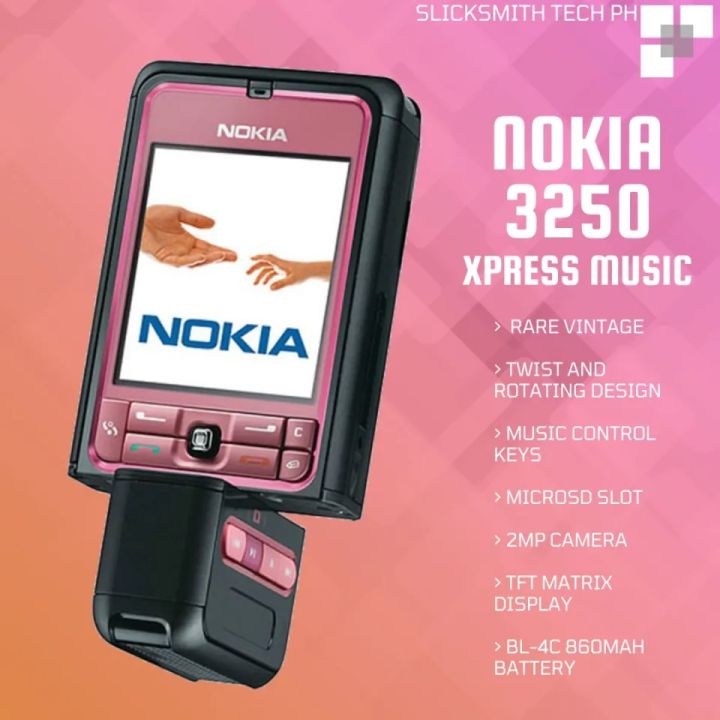 Nokia%203250%20XpressMusic%20Original%20Smartphone%20%F0%9F%93%B1%20%7C%20Unique%20Twisting%20Base%20Design%20%F0%9F%94%84%20%7C%202MP%20Rotatable%20Camera%20%F0%9F%93%B8%20%7C%20Dedicated%20Music%20Controls%20%F0%9F%8E%B5%20%7C%20Premium%20Classic%20Series%20%E2%9C%A8%20-%20Image%202