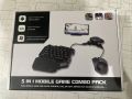 New Mobile Gamepad Controller for mobile Bluetooth Gaming - Wireless Bluetooth 5 In 1 Combo Keyboard And Mouse - Compatible With Mobile Phones And Tablets With Android 7.0 And Above. 