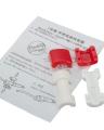 USB Cable Protector For Iphone - Red & White. 