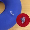 Inflatable Ring Round Medical Seat Cushion Donut Air Pillow for Hemorrhoid. 