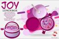 Joy Double Story Lunch Box (with Spoon Inside) For School. 