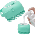 Silicone Scalp & Body Massager Brush with Dispenser – Shampoo Scrubber for Hair, Scalp & Body Massage for Men, Women & Kids. 