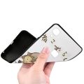 3D Emboss Relief Case For VIVO V3 Phone Cover Black Softness Silicone Back Bumper. 