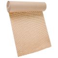 Honeycomb Packag Paper Cushioning Kraft Paper Wrap Roll 11.8 Inch x 65 feet Eco-Friendly Honeycomb Protective Wrap. 