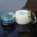 Transparent Silicone Mold Resin Bracelet  Resin Molds Making Tools. 