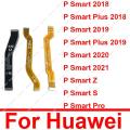 Main Board Motherboard LCD Flex Cable For Huawei P Smart Plus 2018 2019 2020 2021 P Smart S Z Pro Mother Board Flex Ribbon Parts. 