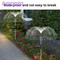 Amamia Landscape Lights Weather-Resistant Outdoor Solar Garden Lights Jellyfish Lamps. 