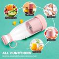 New Portable Electric Bottle Juicer For Shakes And Smoothies - Mini Fast Portable Juicer Blender USB Rechargeable - Wireless Bottle for Traveling. 