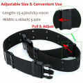 Quick Release Security Guard Web Belt 5.5Cm Width  Belt Nylon Web Firm Uniform Belt - Khaki. 