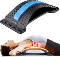 Back Pain Relif Stretching Spinal Device Back Massager For Bed & Chair & Car Multi Level Lumbar Support Stretcher Spinal Lower And Upper Muscle Pain Relief Magic Back Stretcher Lower Lumber Massage Support Massage Posture Corrector. 