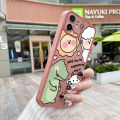 chenyyka For iPhone 6 Case With New Design Thin Phone Case Cartoon Cute Animal Pattern Shockproof Square Edge Softcase Silicone Casing Full Cover Angel Eye Camera Protection Cases. 