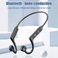 New KS19 Bone Conduction Wireless Bluetooth Headset Ear Hook Earphones Non-in-Ear Earbuds Sports Waterproof Wireless Headphones. 