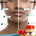 LUVVEL - Strawberry Facial Scrub - Body & Face - Skin Brightening - Exfoliating Suitable For All Type Skin - Both Men & Women - 225gm. 