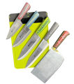 Meat King 5Pcs Slaughter Knife, Qurbani Knife, Kitchen Knife Set. 