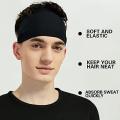 Sports Headbands for Men ,Moisture Wicking Workout Headband, Sweatband Headbands for Running,Cycling,Football,Yoga,Hairband. 
