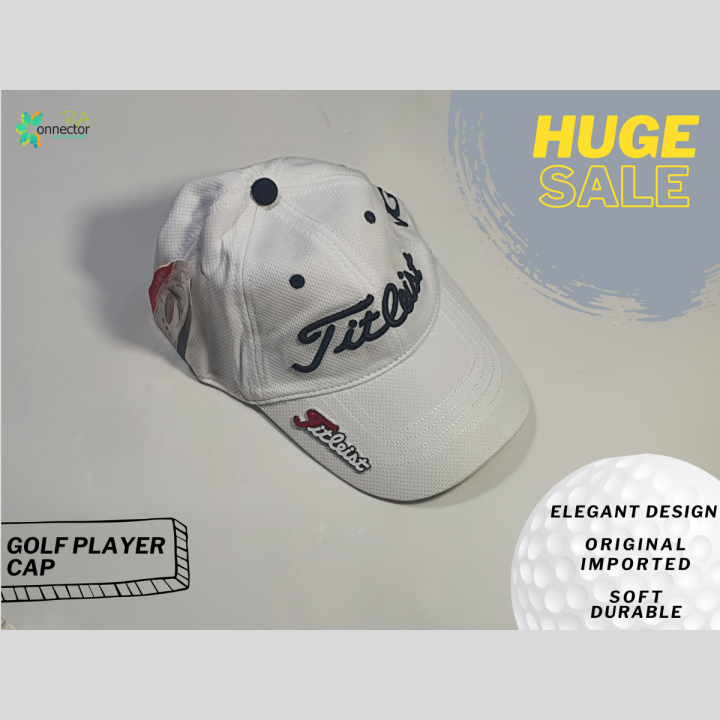TITLEST GOLF & SPORTS PLAYER CAP |DIABLO |BLACK COLOR, ORIGINAL IMPORTED, |MEN's SPORTS CAPS, |100% ORIGINAL GOOD QUALITY