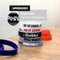 1 Pack Motivational Wristbands for Men, Women Teens, Silicone Bracelets with Inspirational Quotes,Men's Unisex Adult Design. 