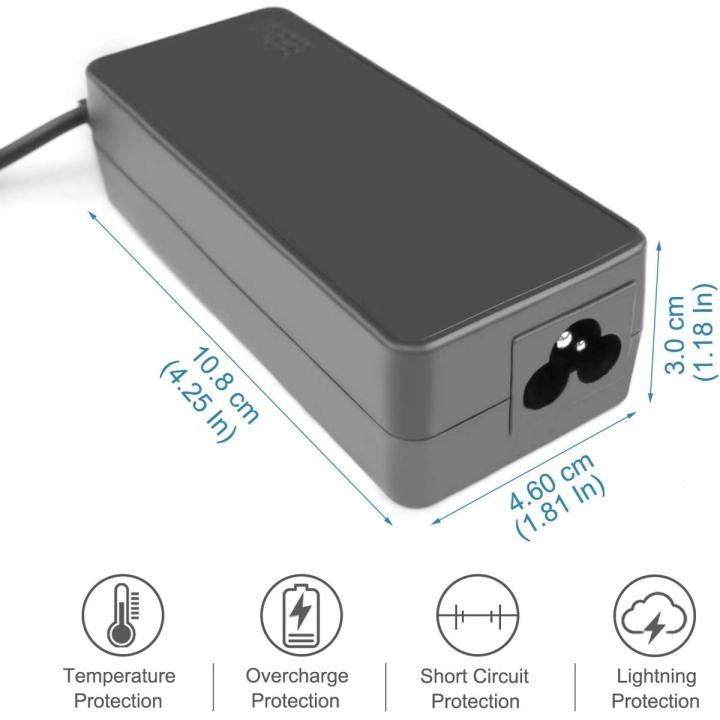 Geniune Lenovo 65W USB-C Power Supply Laptop Charger for Lenovo ThinkPad p52s t480 t480s t580 t580p p53s t590 t490s t490 t495 t495s X1 Carbon 6th Gen Yoga 920 C930 730-13IKB,4x20m26268 Series LaptopN