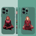 【Naughty Lui】Case for iPhone 14 13 11 12 Pro XS Max X XR 7 8 6 6S Plus Mini SE2 SE Liquid Silicone Phone Cases Scarlet Witch Wanda Maximoff. 