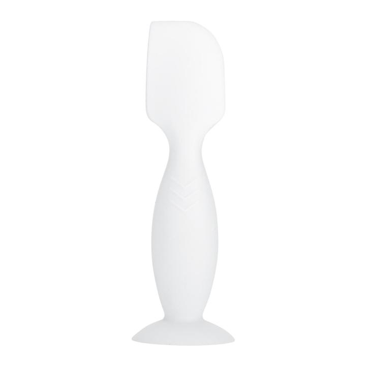 Quorrae Easy to Use Diaper Cream Applicator Flexible Silicone Diaper Cream Applicator with Suction Cup Easy to Use Reusable Spatula for Baby Care Comfortable Hygienic Diaper Rash Solution