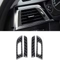 for BMW F30 Carbon Fiber-4 x Air Outlet Vent Trim-carbon fiber color. 