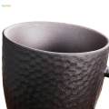 Ceramic Coffee Mugs 86ml Cappuccino Mug for Office Birthday Creative Gift black. 