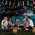 Bubble Fun Water Droplet Style Solar LED String Lamp Colorful Waterproof Outdoor Fairy Light Fashion LED Droplet Bulb Lights Party. 