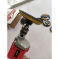 10Pcs 4,5,7'' Sanding Disc Sandpaper Hook Loop 36/60/80/100/120 Grits + Backer Pad with Drill Adapter Drill Grinder Rotary Tools Attachment For Polishing Tool. 