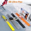 NEW S8 Ultra Max Smartwatch / Series 8 Watch / Bluetooth Calling /APPLICATION HryFine / BLACK DIAL AVAILABLE. 