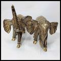 Pakistani Handmade and Hand Crafted Brass Elephant 20 Inch. 