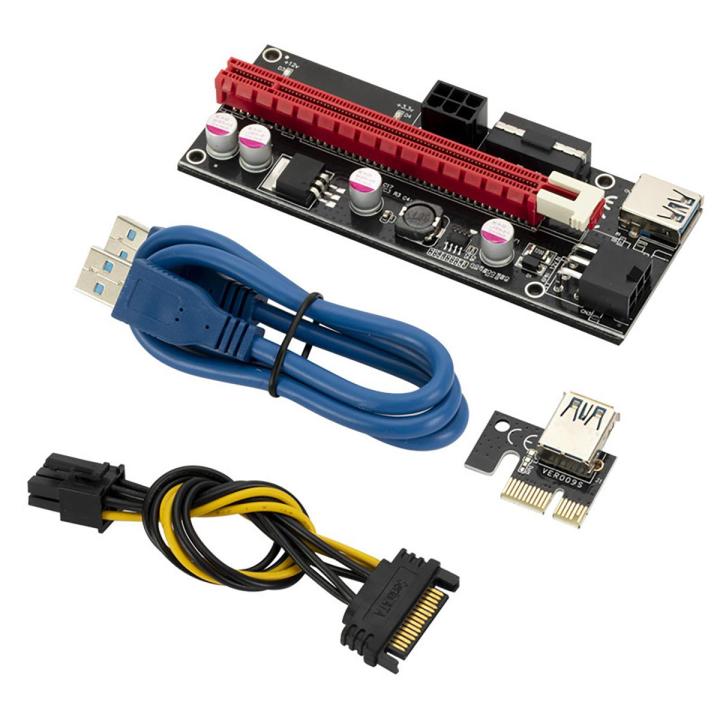 PCI-E Extension Card Safe PCI-E 1X to 16X GPU Mining Extension Cable