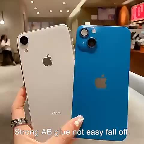 iPhone XR to 11/13/14 PRO Converter Back Sheet Protector with ABS Plastic Construction