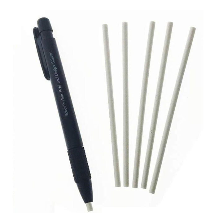 Keep%20Smiling%20STL%20Eraser%20Pen%20with%205%20Extra%20Refills%20Specific%20for%20Fine%20Arts%20Design%20Pen%20type%20clutch%20eraser%20Macaron%20Eraser%203.8mm%20Tombow%20Mono%20sketching%20eraser%20PVC%20Free%20Eraser%20round%20refillable%20precision%20Sketch%20Click%20Eraser%20-%20Image%202