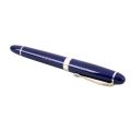 JINHAO X450 18 KGP 0.7mm broad nib fountain pen blue. 