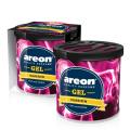 (1 pcs) Areon Gel - All Flavors - Gel Perfume For Car, Home, Office Etc.. 