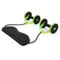 2-in-1 Double AB Roller Wheel Fitness Abdominal Core Exercise Equipment Slimming Trainer at Home Gym. 