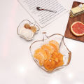 Apple Shape Glass Serving Bowl Large For Dessert Serving |Noritazeh. 