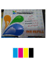 Transprint Ink Four Colors for HP EPSON and Cannon printers-100ml. 