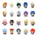 SAKURA 10cm Game Genshin Impact Plush Doll Keychain Venti Albedo Xiao Raiden Shogun Tartaglia Kazuha Stuffed Pendant Toy Beadchain Gift. 