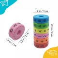 6pcs Magnetic Math Educational Cylinder Toy for School Kids Children Colourful Arithmetic Mathematics Equation Numbers Symbols Maths Magic Cube Toys Blocks. 