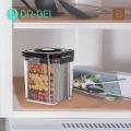 Vacuum Sealed Kitchen Container Stackable Bpa-free Food Storage Container Easy Air Extraction Wide-mouth Design Home Supplies Sealed Food Storage Container. 