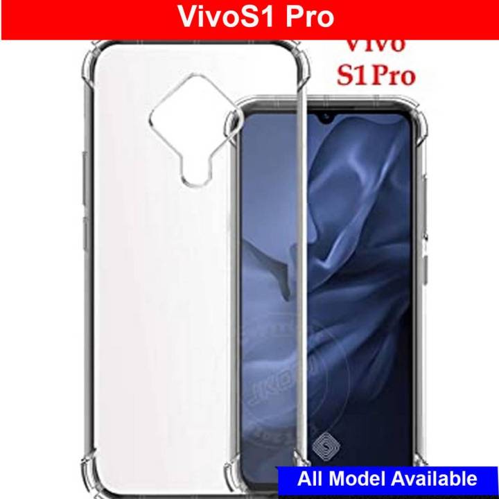 VivoS1 Pro Four Corner Shocked Proof Best Quality TPU Cover